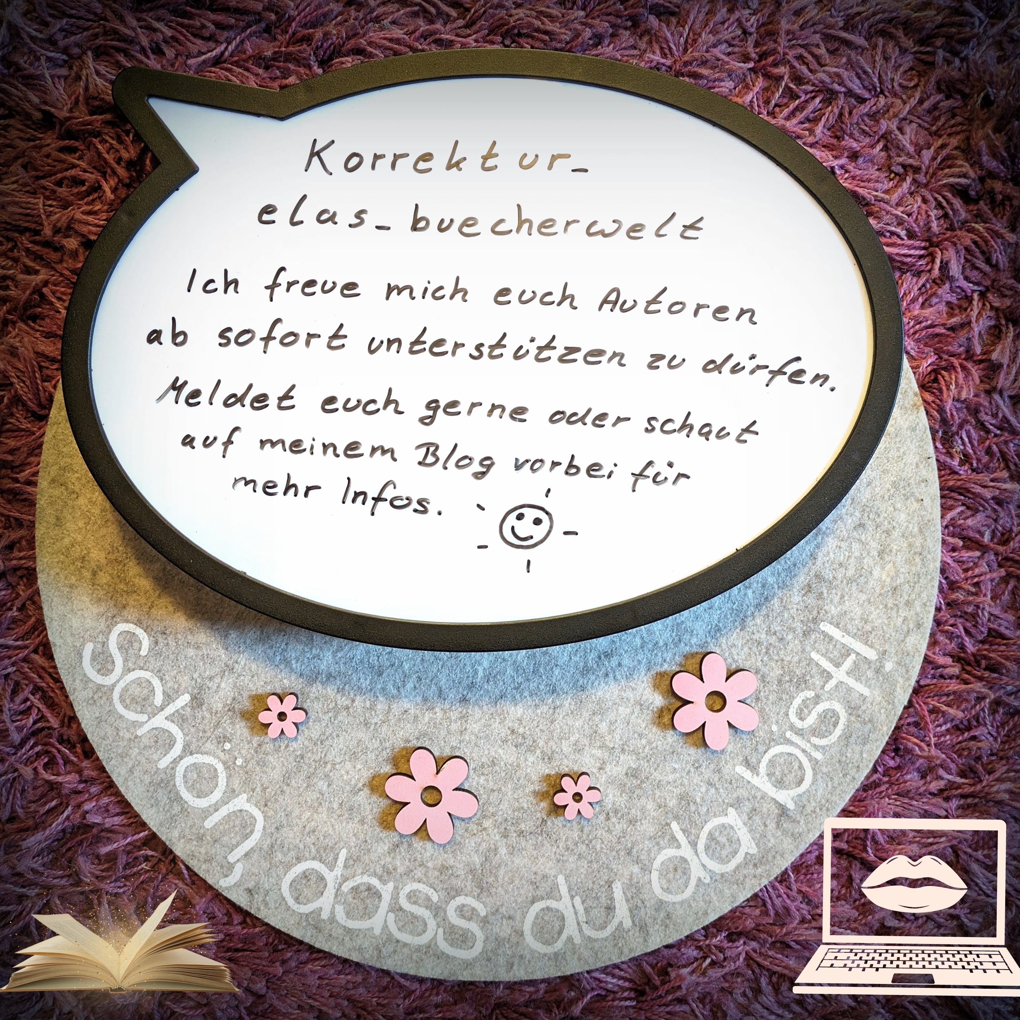 Korrektorin und Bloggerin